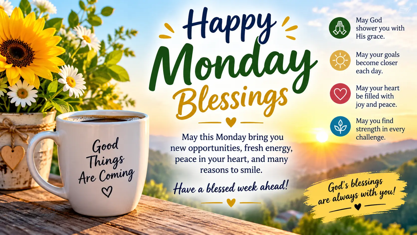 Happy Monday Blessings