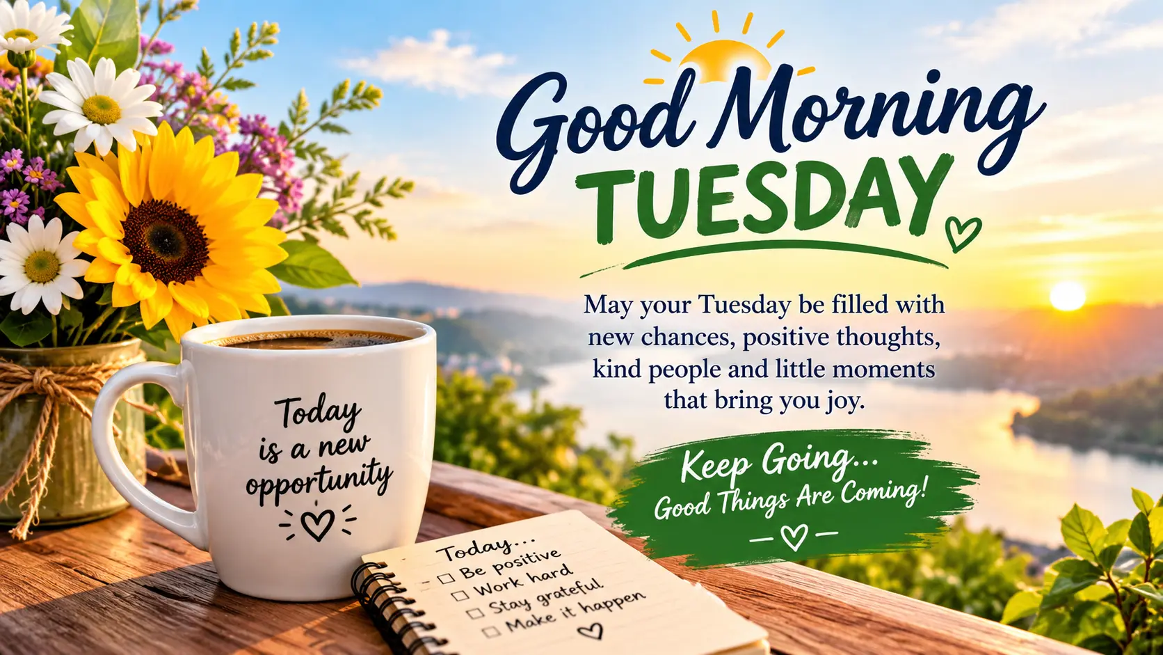 Inspiration Good Morning Tuesday