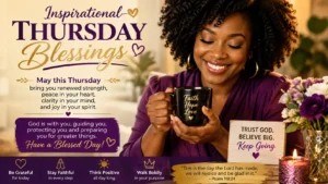 Inspirational African American Thursday Blessings
