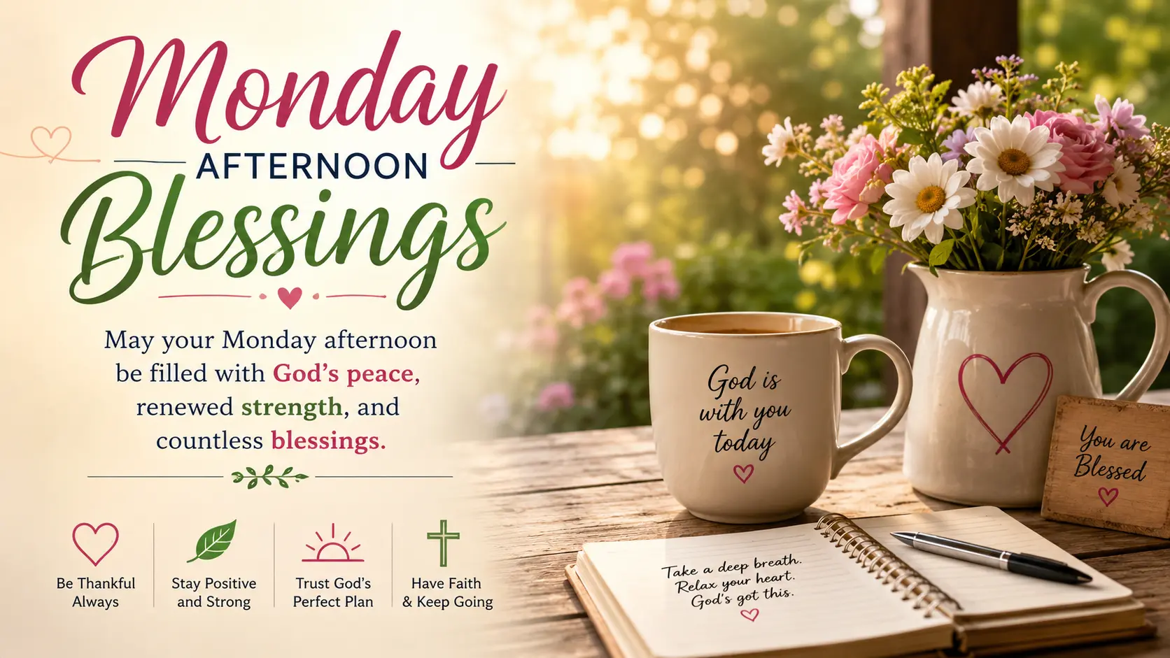 Monday Afternoon Blessings