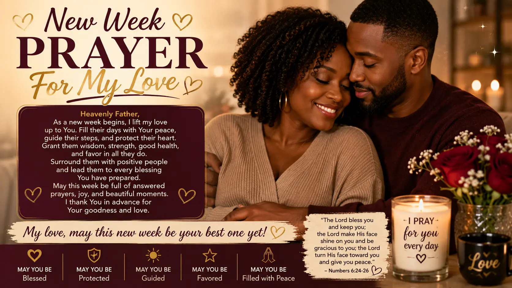 New Week Prayer for My Love