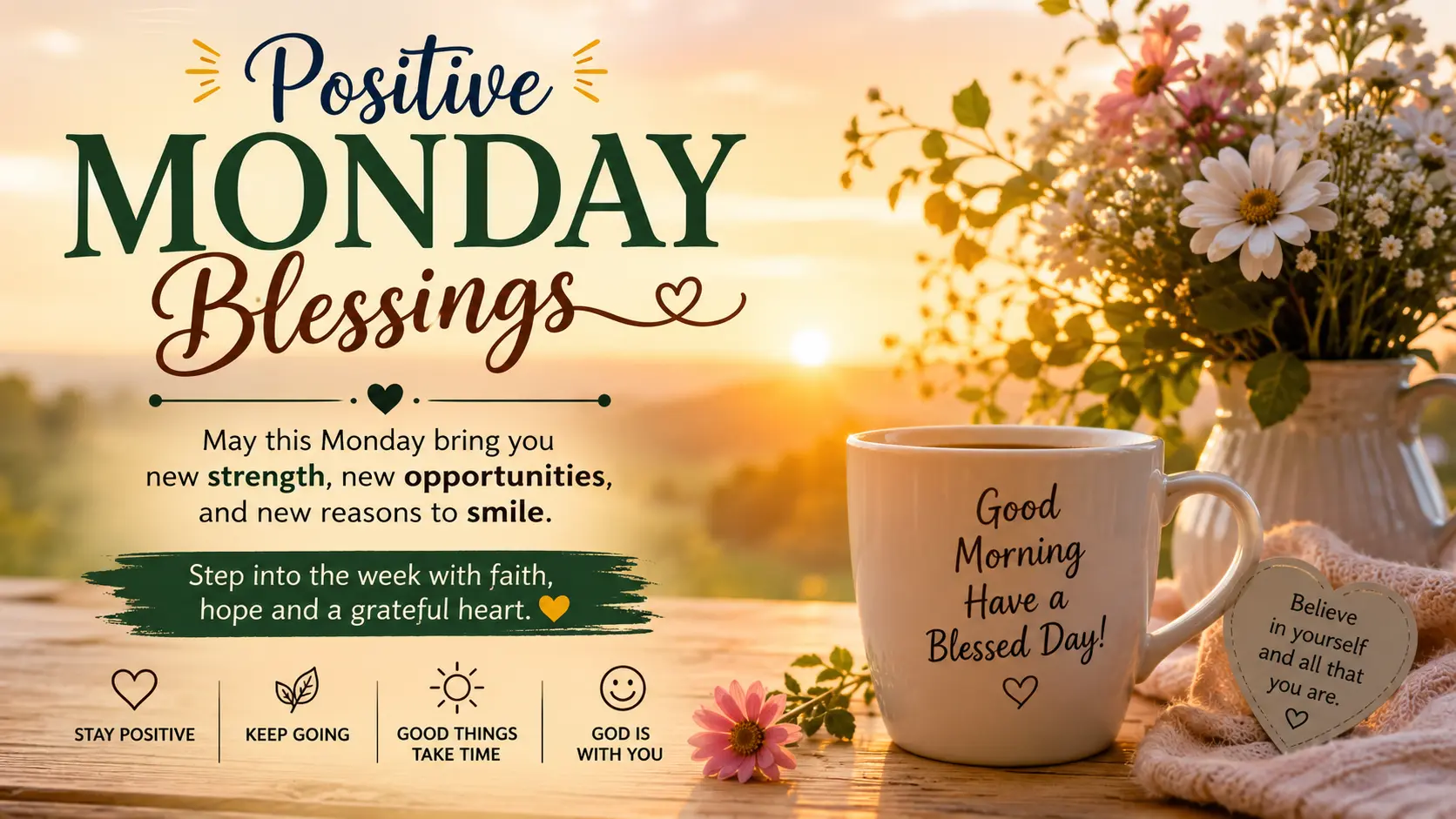 Positive Monday Blessings