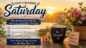 Saturday Blessings