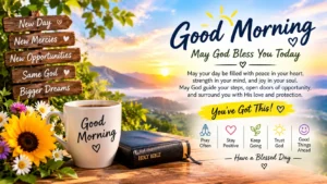 encouragement positive good morning blessings prayers