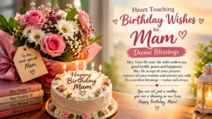 Heart Touching Birthday Wishes for Mam