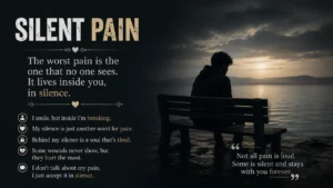 Silent Pain Quotes