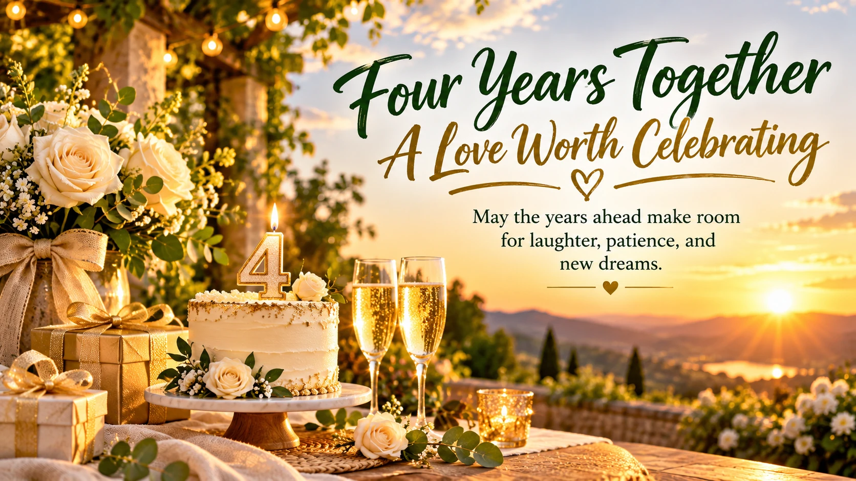 4 year wedding anniversary quotes