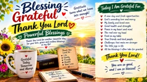 Blessing Grateful Thank You Lord