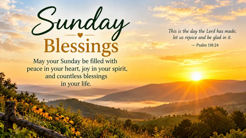 special beautiful good morning Sunday blessings