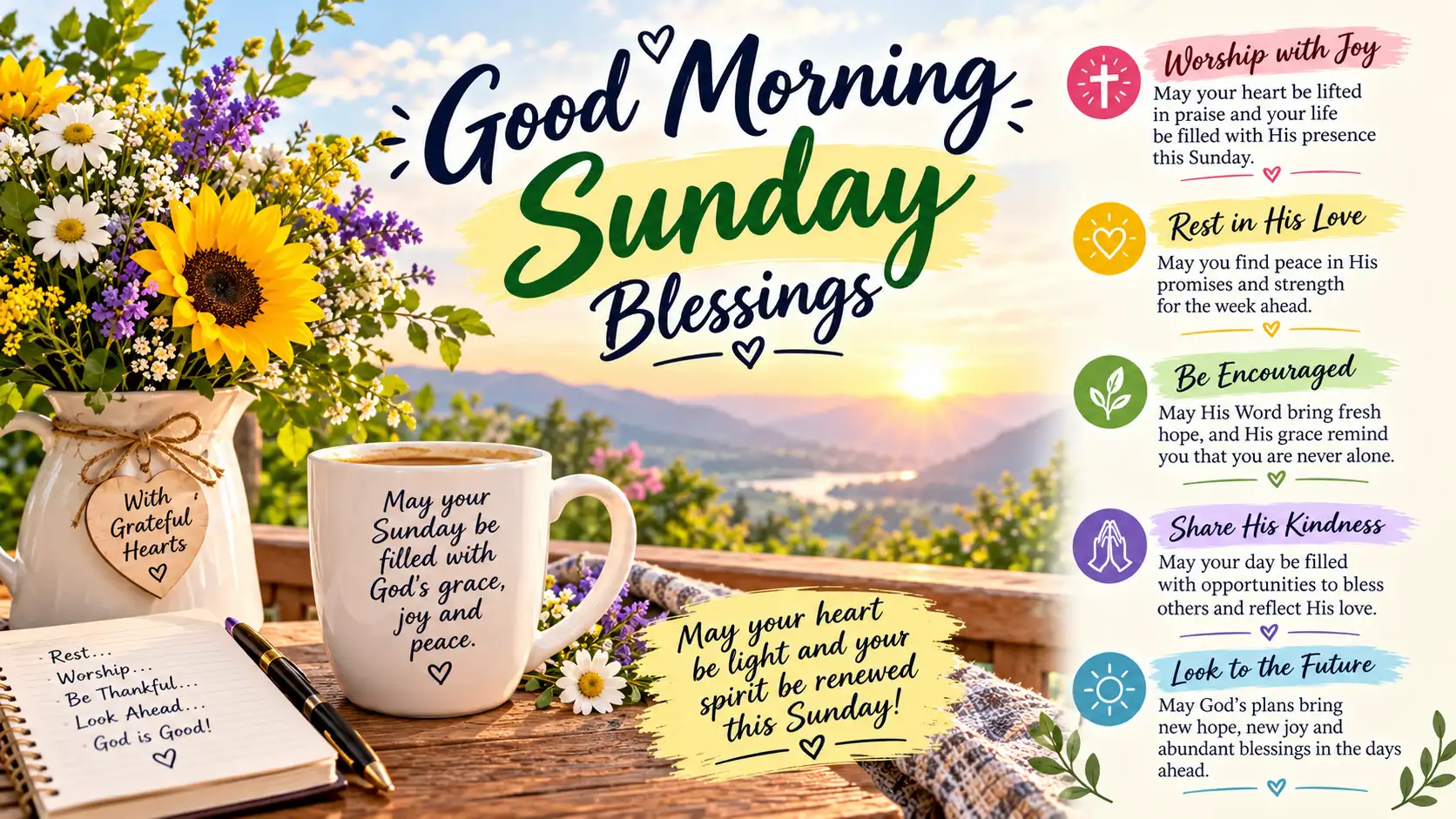 Good Morning Sunday Blessings 120+