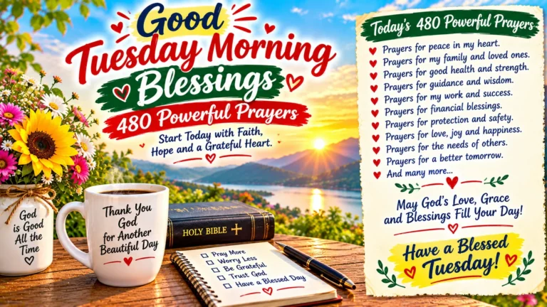 Good Tuesday Morning Blessings