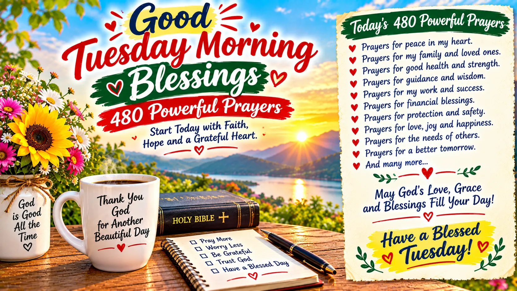 Good Tuesday Morning Blessings